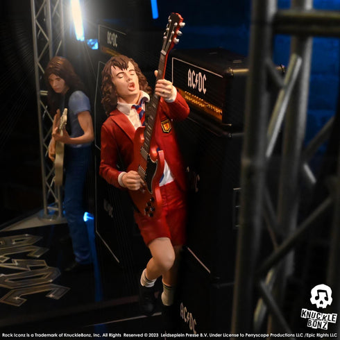 Knucklebonz AC/DC Rock Iconz Angus Young III Statue